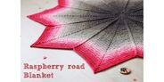 Raspberry road blanket