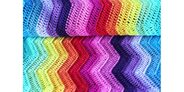 2016-01-02 Rainbow Ripple Baby Blanket 3