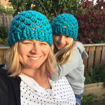 2018-12-15 Matchy Matchy Crochet Hat 1