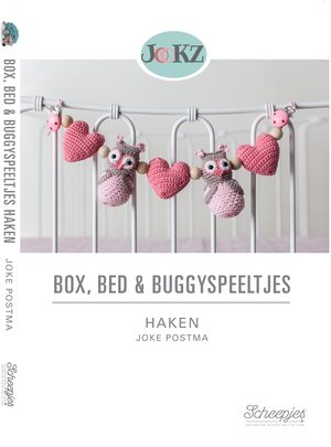 Box, bed en buggyspeeltjes haken - voorkant