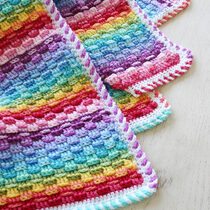 2014-08-09 Basket of Rainbows Blanket 1