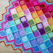 29-07-2014 Happy Harlequin Blanket 1