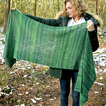 Fresh Leaves Shawl2