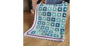 2019-04-11 Vibrant Butterfly Blanket 1