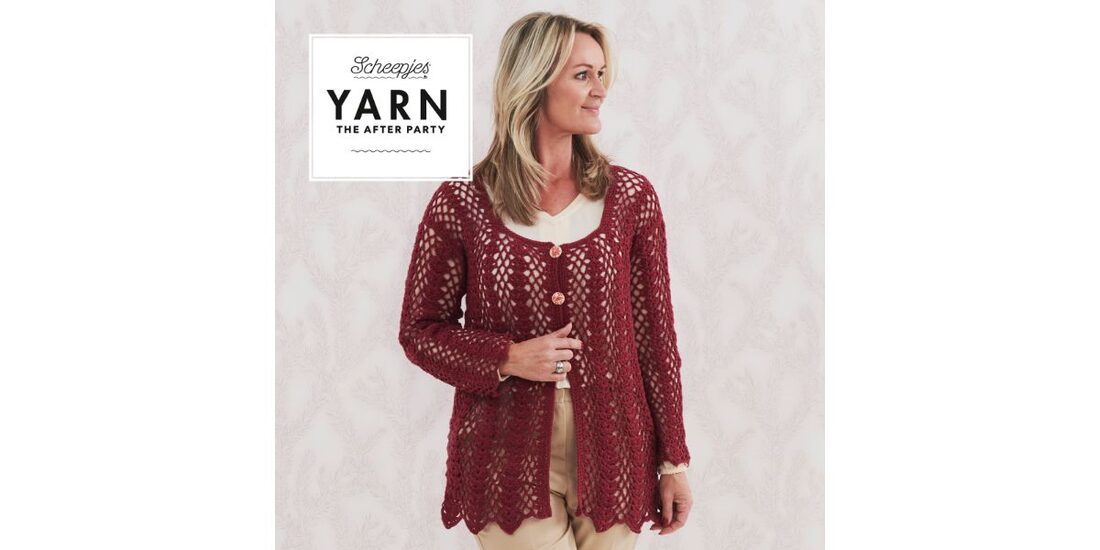 YARN The After Party 90 Sunflare Cardigan