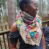 2019-02-01 Iced Gem Shawl 1