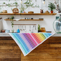 2020-04-30 Chevron Rainbow Blanket 1