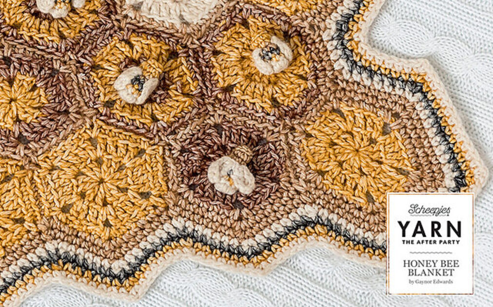 Crochet bee 2024 blanket pattern