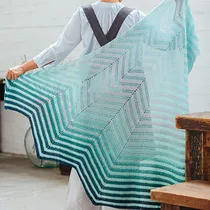 2020-11-25 Chevron Boulevard Shawl 1