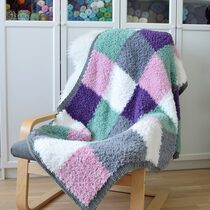 2021 Furry Squares Blanket 1