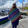 2021 Blackholed Rainbow Poncho 2