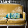 Scheepjes YARN Bookazine 12 Romance Acanthus Bolster Cushion by Cher Marcus