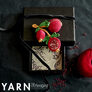 Scheepjes YARN Bookazine 12 Romance Pomegranate Brooch by Kwannie Cheng (2)