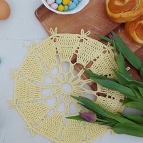 2022 Easter Bow Doily 1