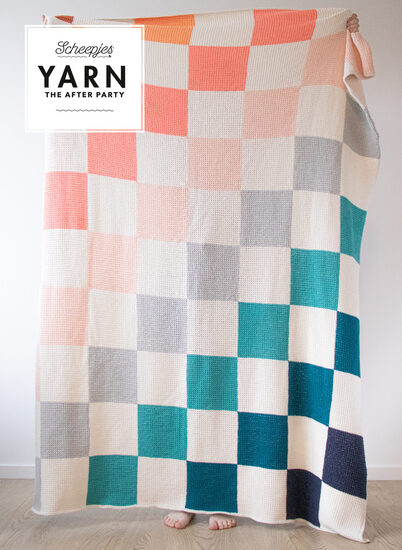 Tunisian discount gingham blanket