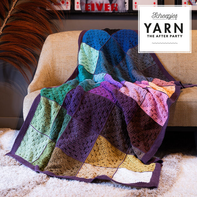 YARN - The After Party 203 - Scrumptious Squares Blanket