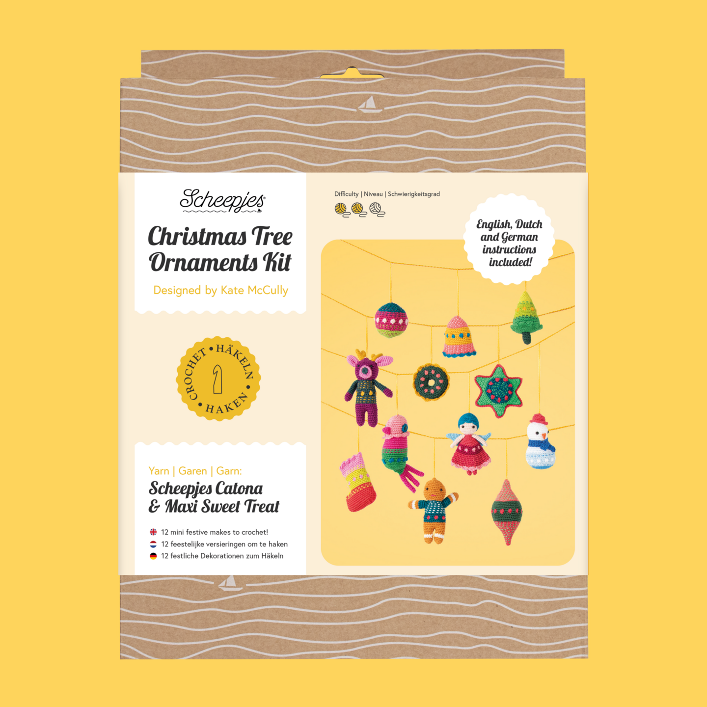 Christmas Tree Card Craft Kit - Makes 12