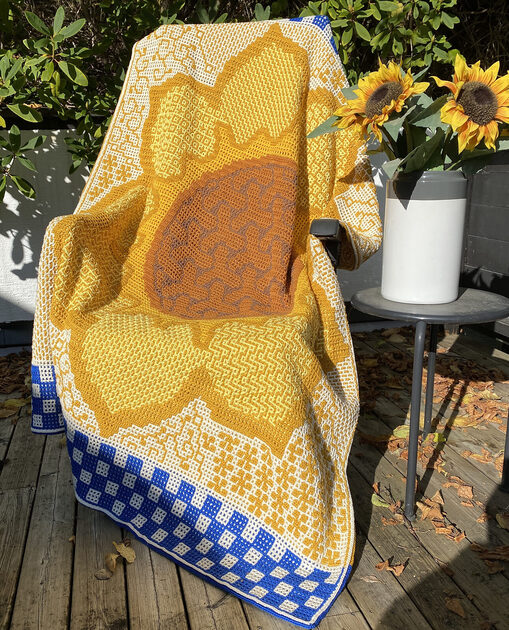 Sunflower blanket sale