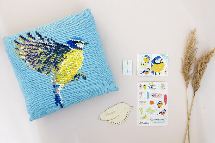 Blue Tit Cushion04