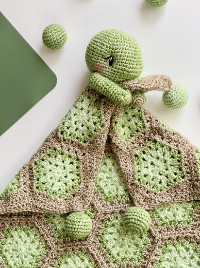 Turtle lovey blanket sale